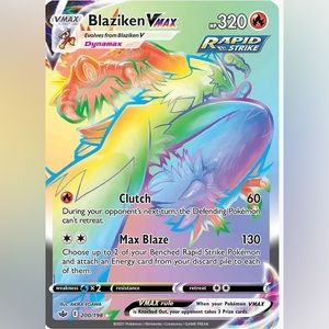 Rainbow blaziken vmax